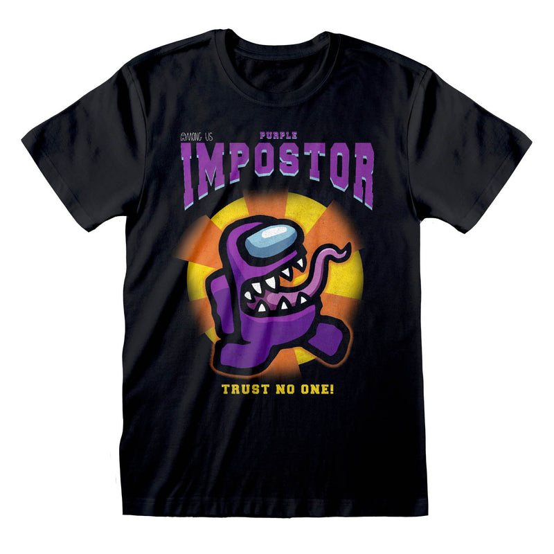 Among Us Purple Impostor Unisex Adult T-Shirt collectible from Heroes Inc Dropship