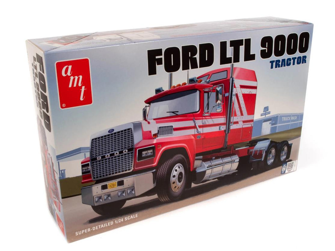 AMT 1:24 Scale Ford LTL 9000 Semi Tractor Kit - Infinity Collectables  - #tag1#