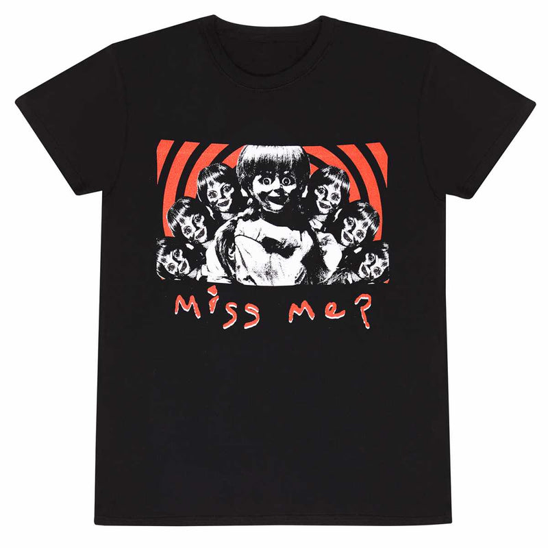 Annabelle Miss Me Unisex T-Shirt collectible from Heroes Inc Dropship