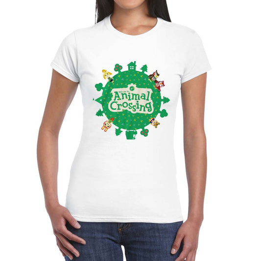 Nintendo Animal Crossing Logo T-Shirt collectible from Heroes Inc Dropship