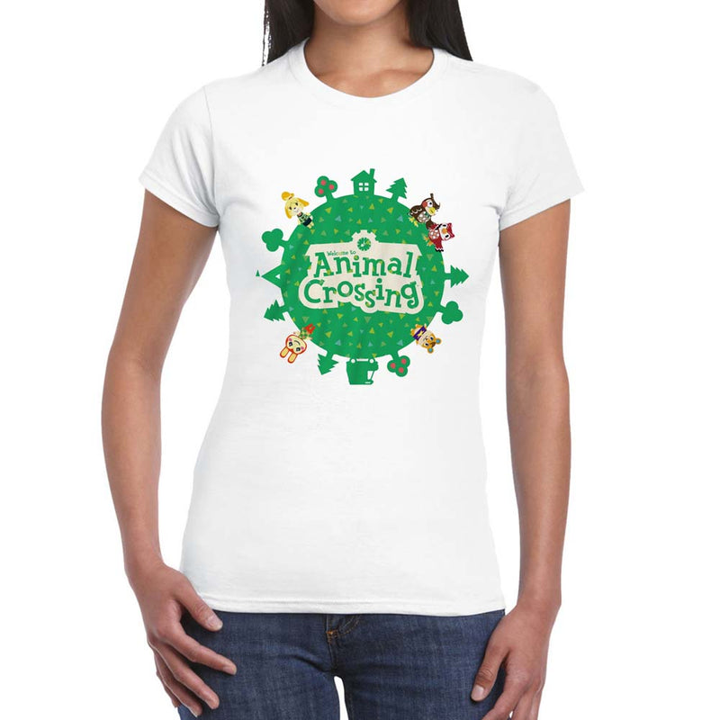 Nintendo Animal Crossing Logo T-Shirt collectible from Heroes Inc Dropship