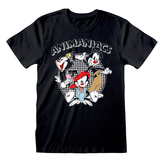 Animaniacs Chequered Logo T-Shirt collectible from Heroes Inc Dropship
