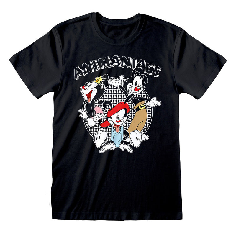 Animaniacs Chequered Logo T-Shirt collectible from Heroes Inc Dropship