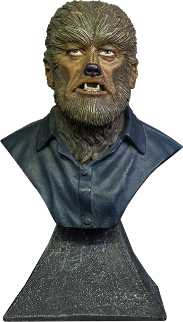 The Wolf Man Giants of Horror Mini Bust alternate view