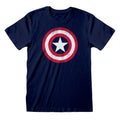 Marvel Captain America Distressed Shield T-Shirt