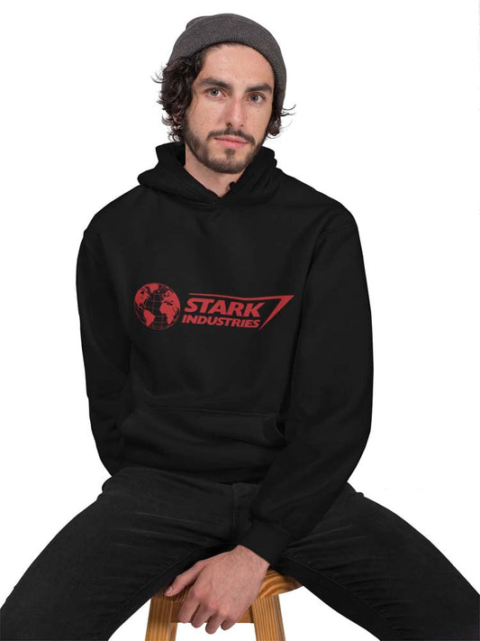 Marvel Comics Stark Industries Pullover Hooded Sweatshirt collectible from Heroes Inc Dropship