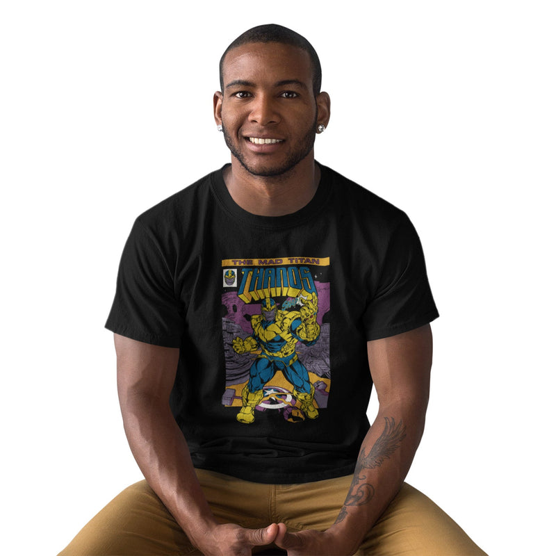 Marvel Comics Thanos Cover T-Shirt collectible from Heroes Inc Dropship