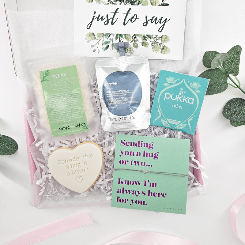 A HUG IN A BOX | MINI LETTERBOX GIFT collectible from MySelfLoveBox