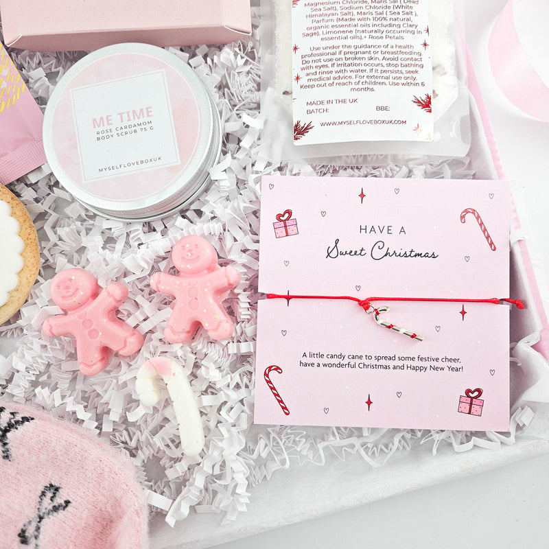 A PINK & COSY CHRISTMAS | FESTIVE PAMPER GIFT BOX, alternate view