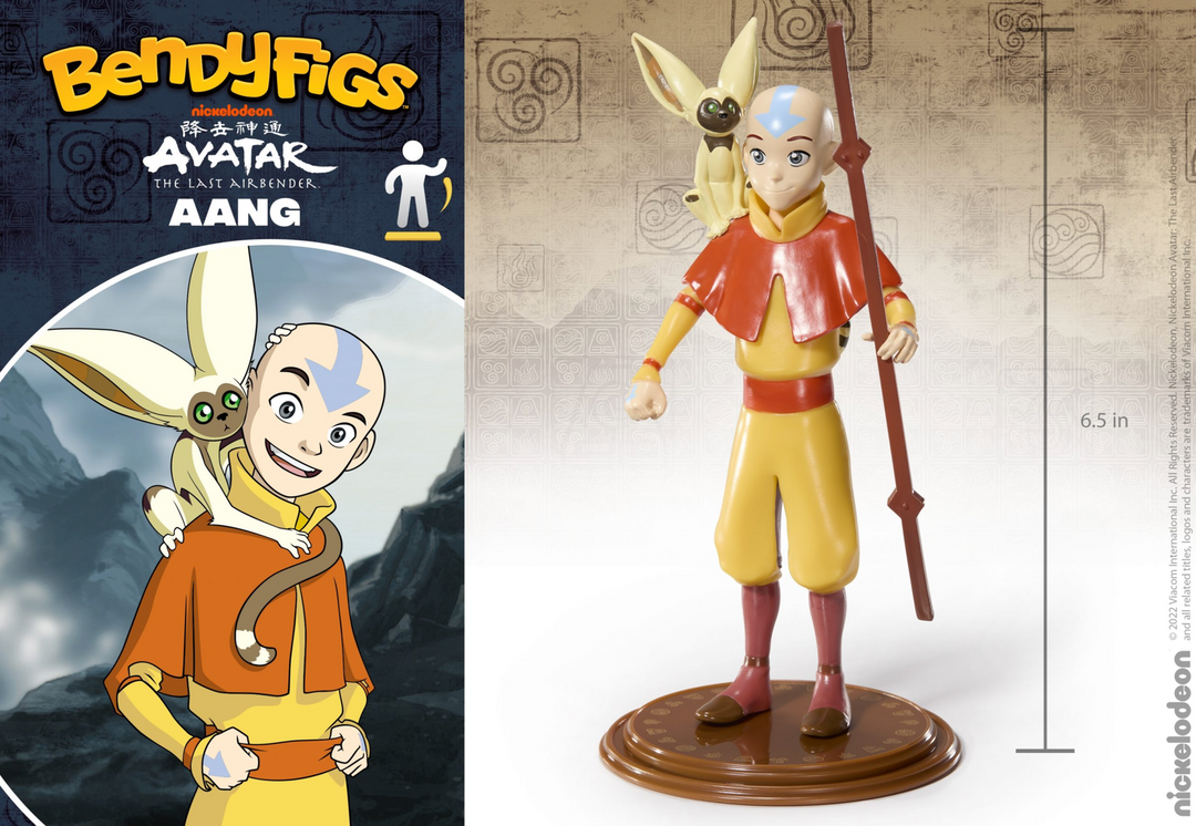 Aang Avatar The Last Airbender Bendyfigs Figure - Infinity Collectables  - #tag1#