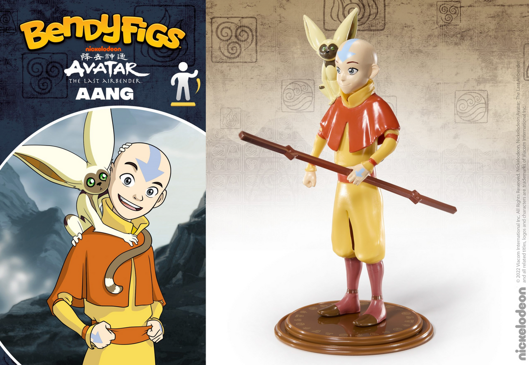 Aang Avatar The Last Airbender Bendyfigs Figure - Infinity Collectables  - #tag1#