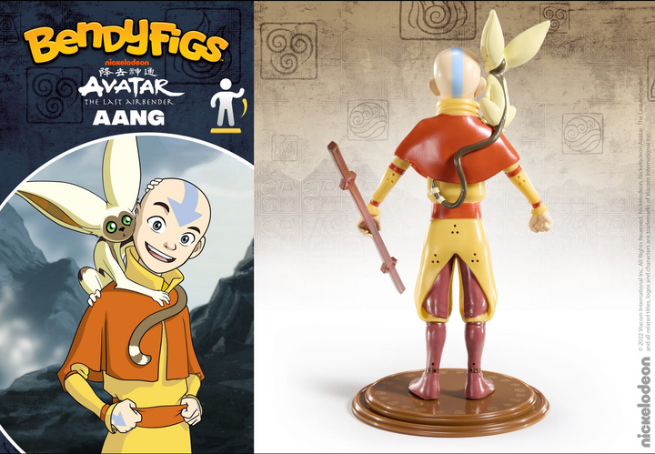 Aang Avatar The Last Airbender Bendyfigs Figure - Infinity Collectables  - #tag1#