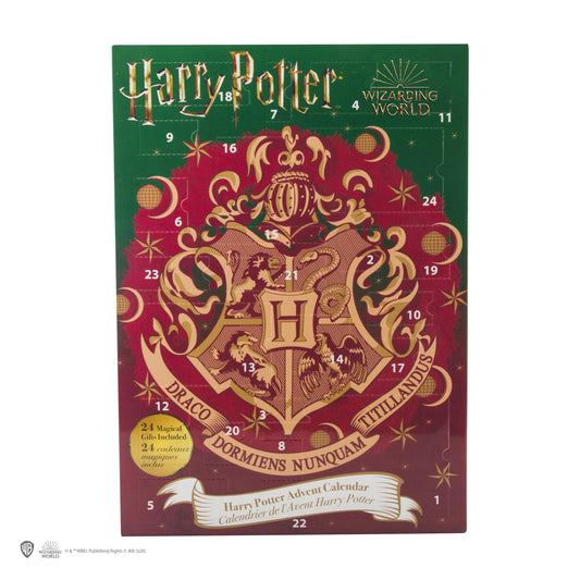 Harry Potter Original Advent Calendar with Magic Socks and Stationery, alternate view