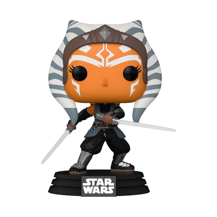 Ahsoka With Sabers Star Wars The Mandalorian Funko Pop! Vinly Figure - Infinity Collectables  - #tag1#