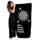 Aim. Shoot. Swear, repeat - Darts Beach Towel - 150cm x 75cm