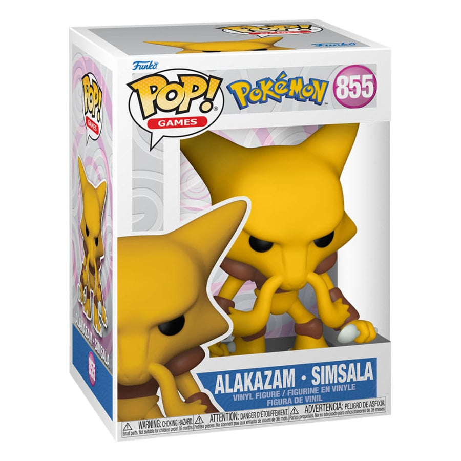 Alakazam (EMEA) Pokemon POP! Games Vinyl Figure - Infinity Collectables  - #tag1#