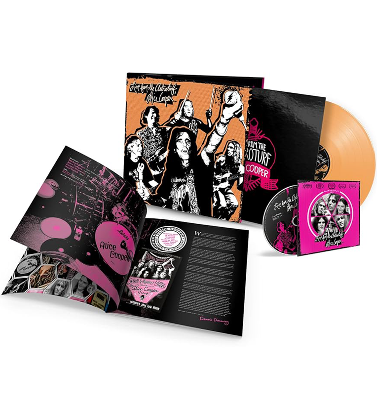 Alice Cooper – Live from the Astroturf (Limited Edition 12-Inch Album on 180g Apricot Vinyl with DVD) collectible from Cod...