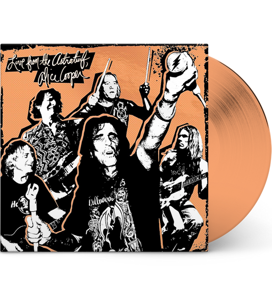 Alice Cooper – Live from the Astroturf (Limited Edition 12-Inch Album on 180g Apricot Vinyl with DVD), alternate view