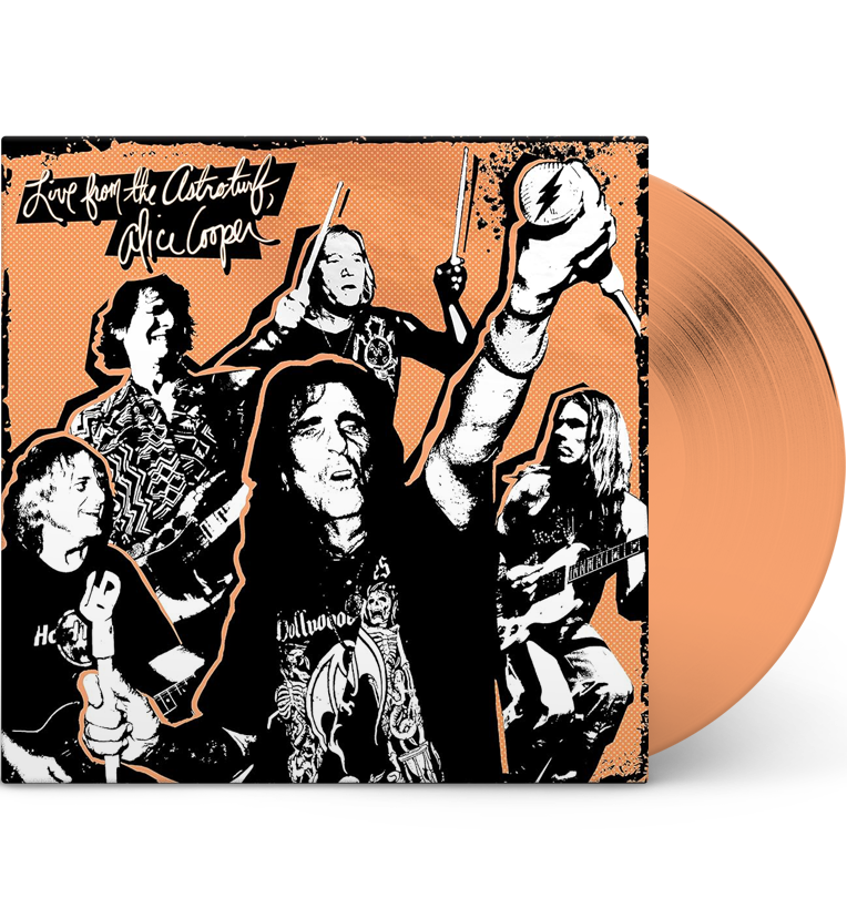 Alice Cooper – Live from the Astroturf (Limited Edition 12-Inch Album on 180g Apricot Vinyl with DVD), alternate view