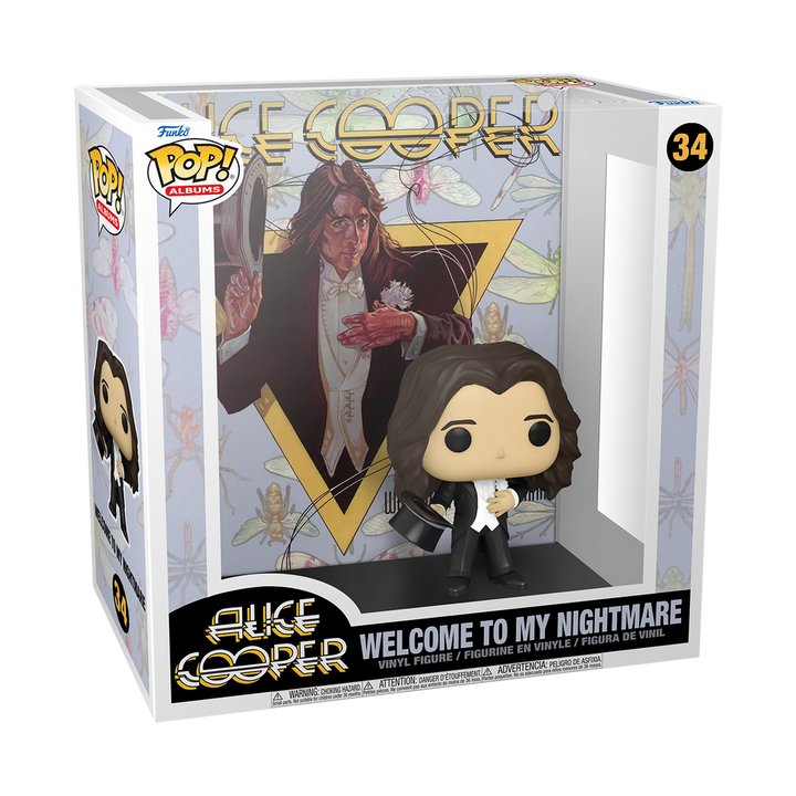 Alice Cooper Welcome To My Nightmare Funko Pop! Album - Infinity Collectables  - #tag1#