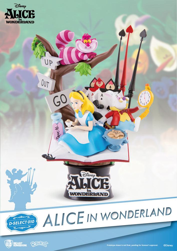 Alice in Wonderland D-Select PVC Diorama - Infinity Collectables  - #tag1#