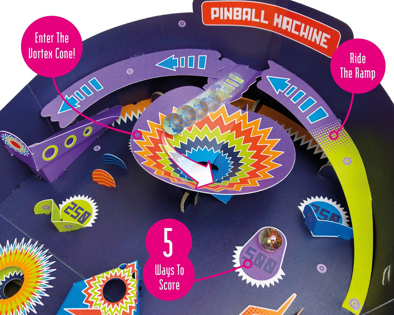 Pinball Machine - Build Your Own, in display