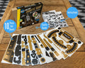 Pirate Ship - Build Your Own, size reference