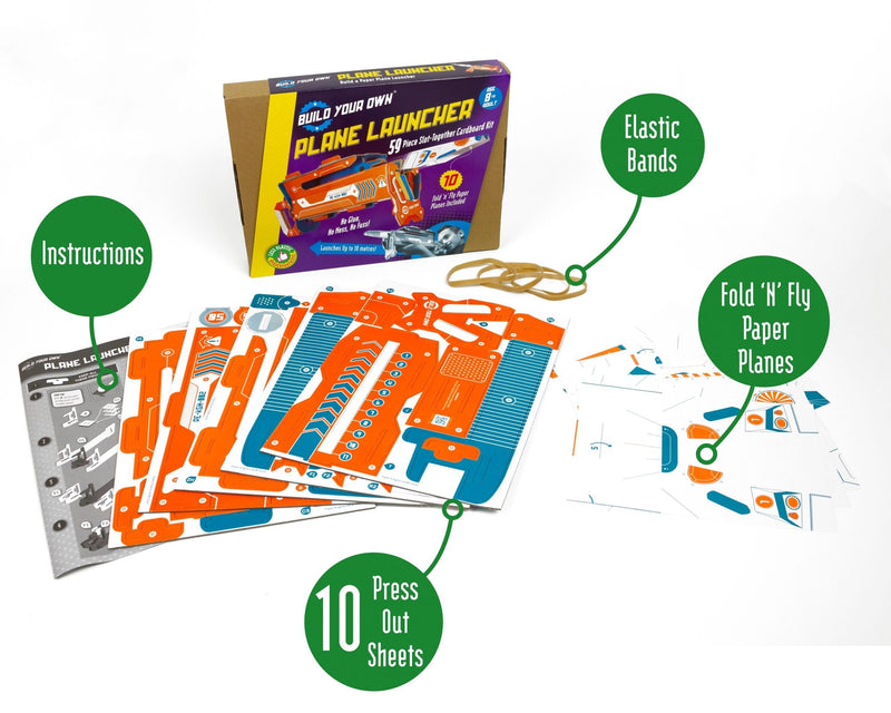 Plane Launcher - Build Your Own, packaging shot