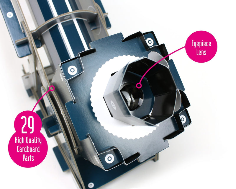 Telescope - Build Your Own, size reference