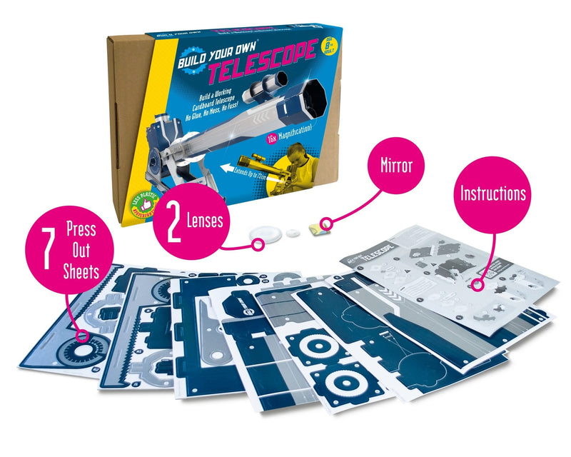 Telescope - Build Your Own, packaging shot