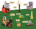 Wallace & Gromit Rocket - Build Your Own, size reference
