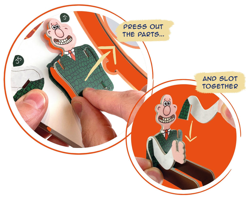 Wallace & Gromit Rocket - Build Your Own, packaging shot