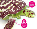 Hawksbill Turtle - Build Your Own, close-up detail