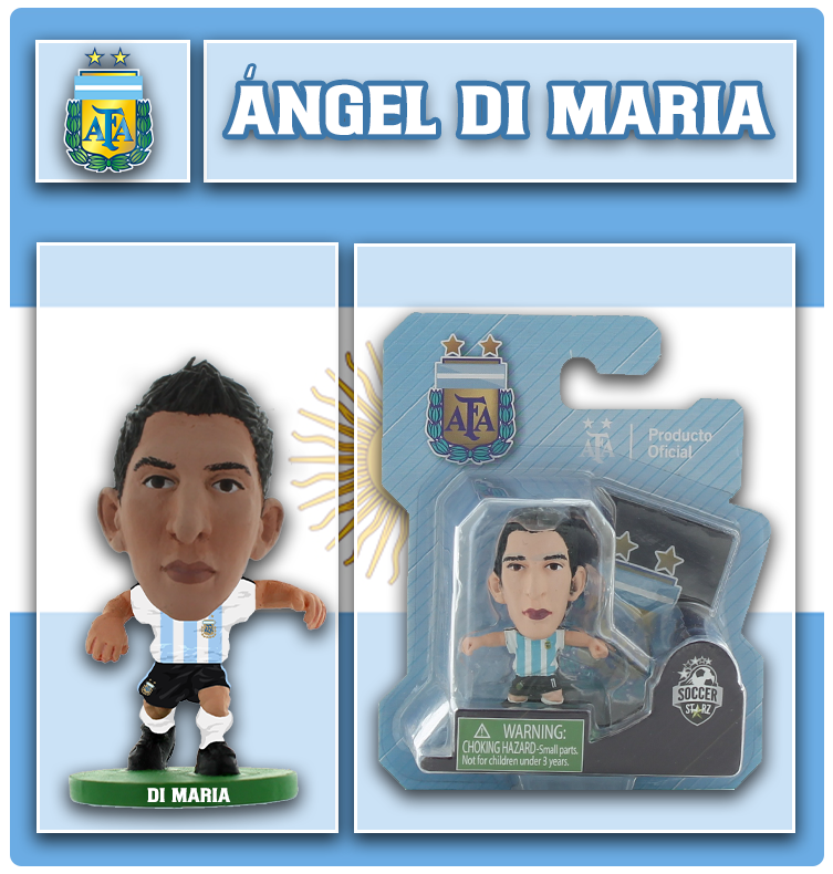 Angel Di Maria Argentina SoccerStarz Figure - Infinity Collectables  - #tag1#