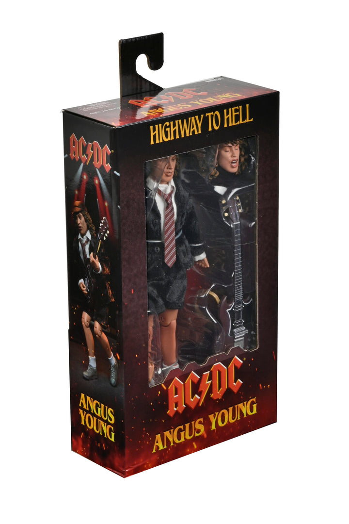 NECA AC/DD Angus Young Highway To Hell 8" Clothed Action Figure