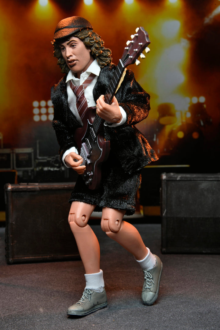 NECA AC/DD Angus Young Highway To Hell 8" Clothed Action Figure