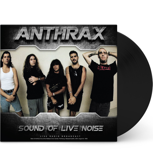 Anthrax – Sound of Live Noise: Live in Fitchburg, 1993 (12-Inch Album on 180g Vinyl) collectible from Coda Records