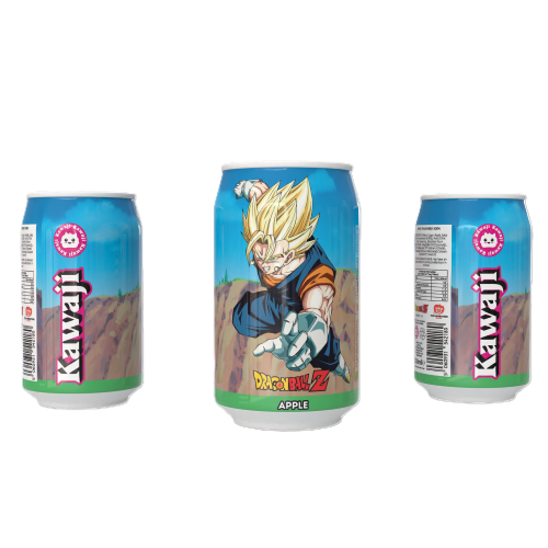 Dragon Ball Z Vegito's  Apple Fusion - Green Apple Flavour Soda