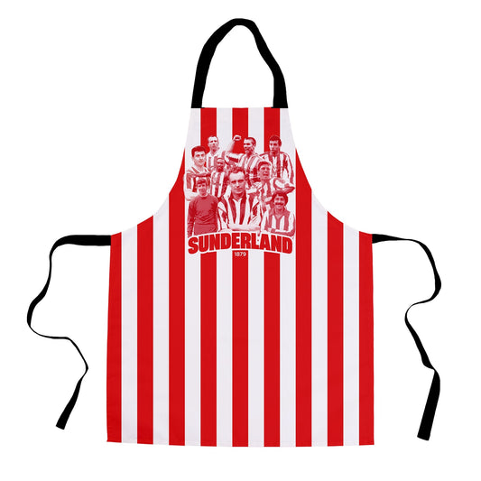 Sunderland - Legends Montage - Apron collectible from https://britishmade.gifts/