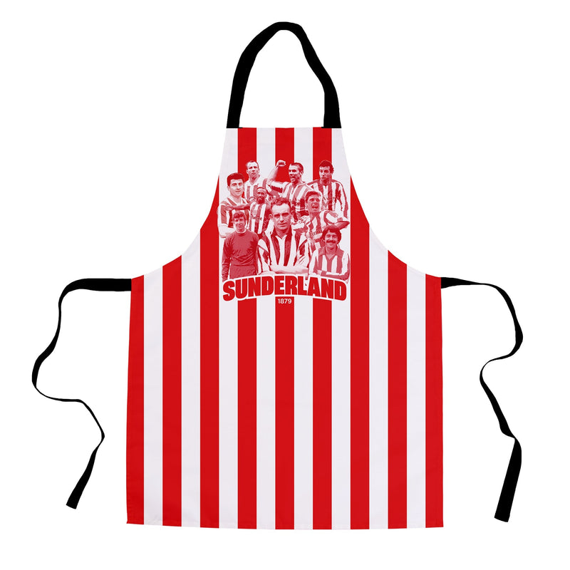 Sunderland - Legends Montage - Apron collectible from https://britishmade.gifts/