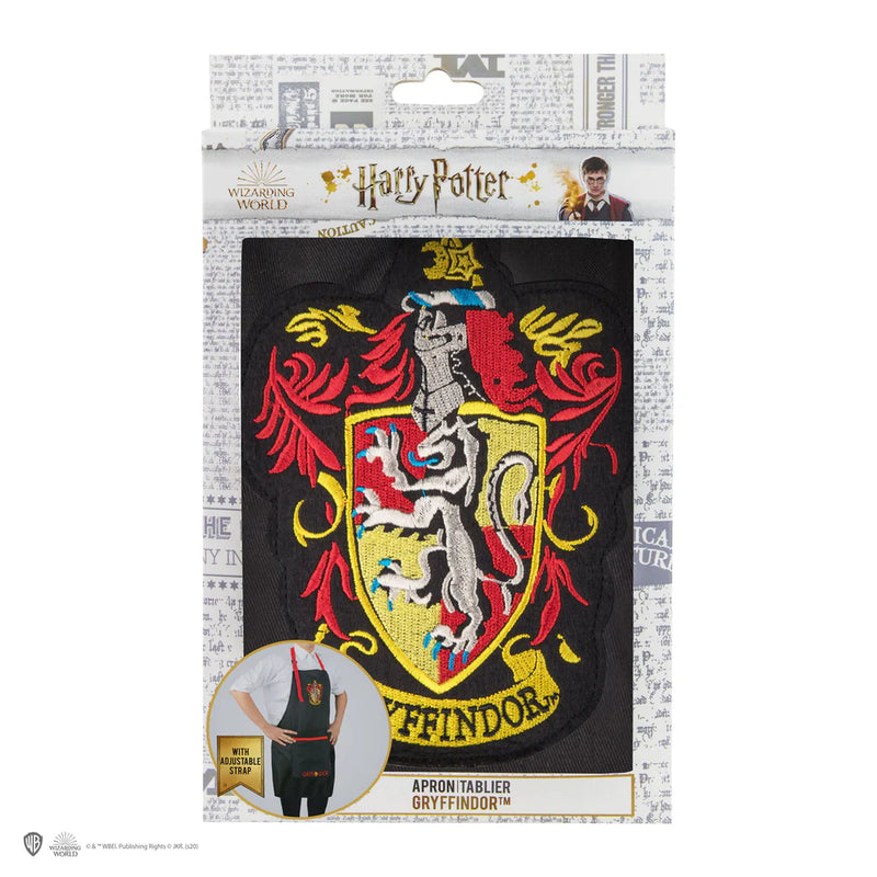 Harry Potter Gryffindor Kitchen Apron, packaging shot