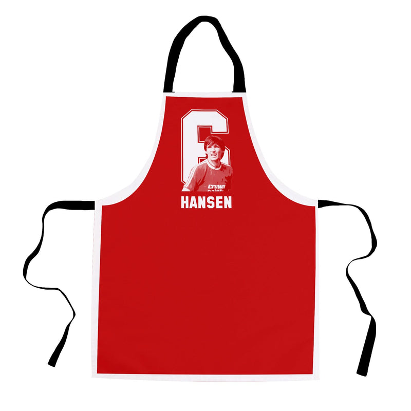 Liverpool - Hansen 6 - Water-Resistant Adults Apron collectible from Liverpool FC https://britishmade.gifts/