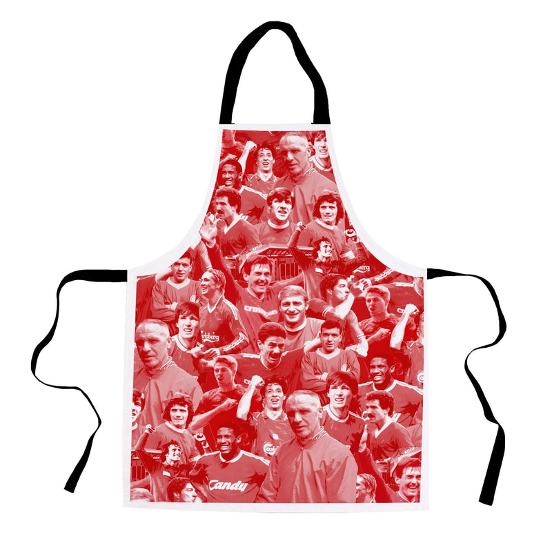 Liverpool Montage - Water-Resistant Adults Apron collectible from Liverpool FC https://britishmade.gifts/
