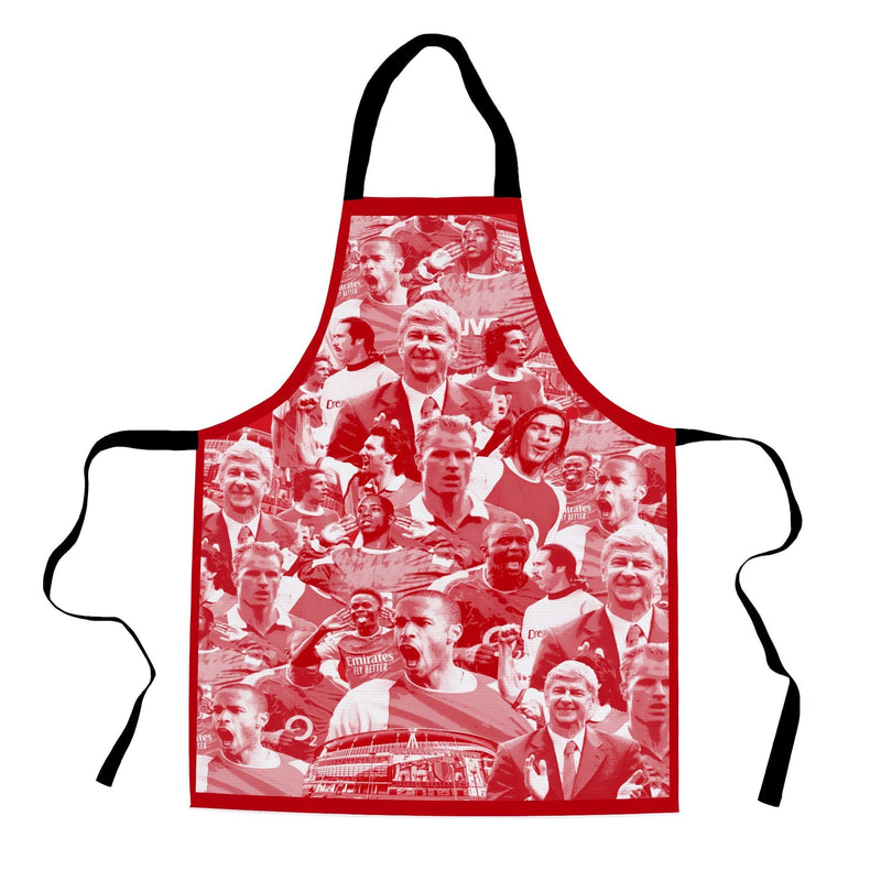 The Gooners Montage - Adult Apron collectible from https://britishmade.gifts/