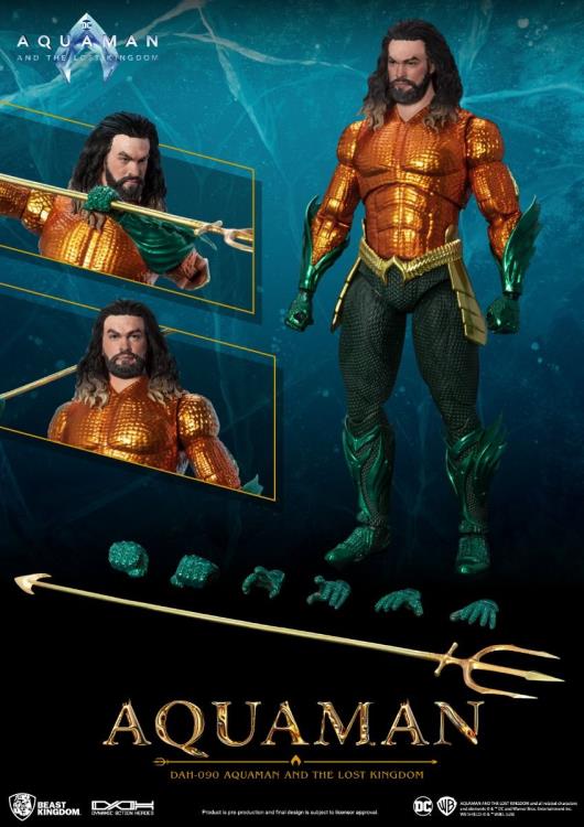 Aquaman And The Lost Kingdom Dynamic 8ction Heroes Aquaman Action Figure - Infinity Collectables  - #tag1#