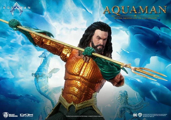 Aquaman And The Lost Kingdom Dynamic 8ction Heroes Aquaman Action Figure - Infinity Collectables  - #tag1#