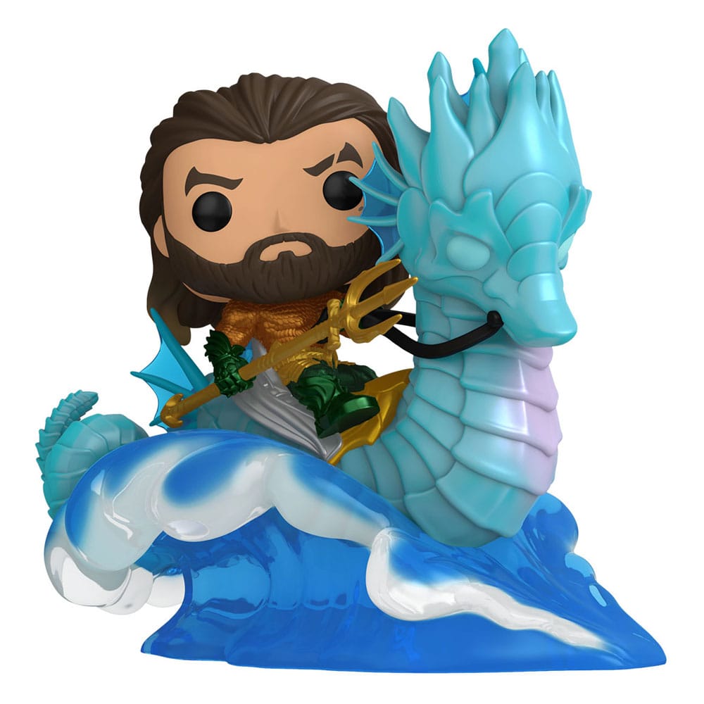 Aquaman and the Lost Kingdom POP! Rides Deluxe Vinyl Figure Aquaman & Storm 15 cm - Infinity Collectables  - #tag1#