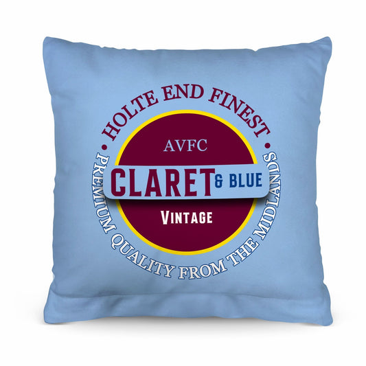Holte Enders Claret and Blue - Football Legends - Cushion 10 collectible from https://britishmade.gifts/
