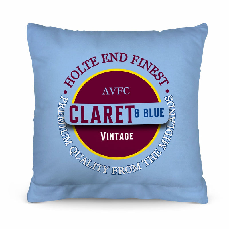 Holte Enders Claret and Blue - Football Legends - Cushion 10 collectible from https://britishmade.gifts/