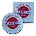 Holte Enders Claret and Blue - Football Coaster - Square Or Circle collectible from https://britishmade.gifts/